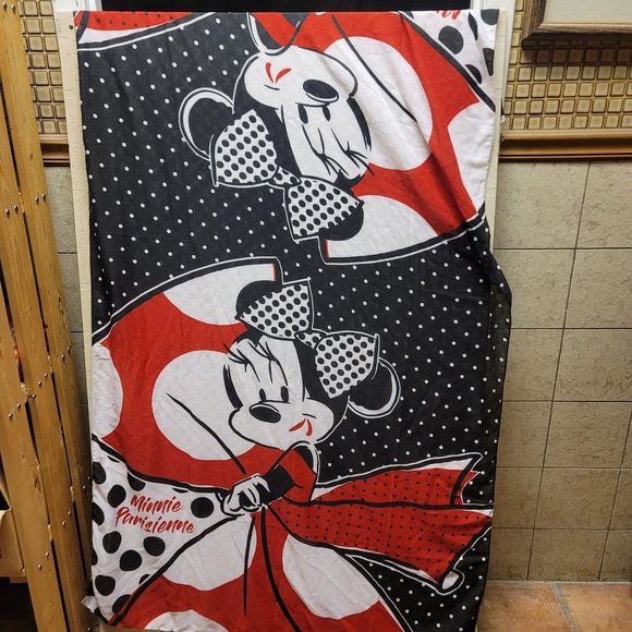 Disneyland Paris Collection One Size Scarf WRAP OVERSIZE Minnie Parisienne - Picture 1 of 5